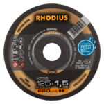 RHODIUS Grinding Wheel Cutting Disc for Stainless Steel 125*1.5*22