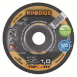 RHODIUS Grinding Wheel Cutting Disc for Stainless Steel 125*1.0*22