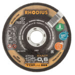 RHODIUS Grinding Wheel Ultra-Thin Cutting Disc Cutting Disc Stainless Steel Cutting Disc 125*0.8 - Image 2