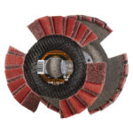 RHODIUS VISION Flap Disc Ceramic for Stainless Steel polishing 125*22 - Image 2