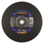 RHODIUS Rail High Speed Cutting Disc Cutting Disc 350*4*25.4 - Image 5